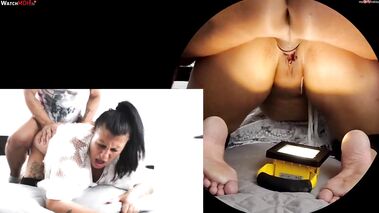 Arschfick für Designertasche "SplitScreen" mit Lady-Jamie