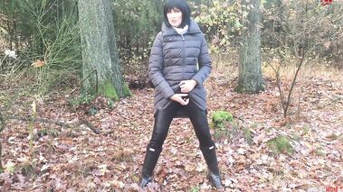 TÜR.2  HEIMLICH OUTDOOR GEWICHST! mit Miss-Doertie