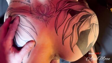 Mit Sex geweckt worden ! Besamte Pussy ! mit Aja-Moon
