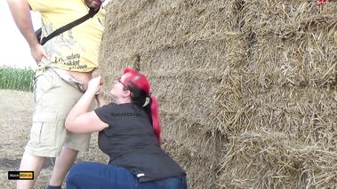 Public-mitten auf dem Feld abgefickt mit Taylor-Burton