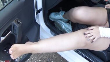 Foot und Blowjob beim Fußfetischisten - mit Facial! mit MariellaSun