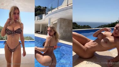 Nackt Outdoor am Pool! mit Alexisshv
