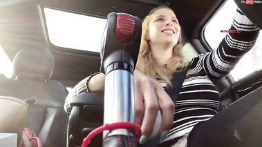 Riskant! Anzeige! Orgasmus to go statt coffee to go!!! mit HannaSecret