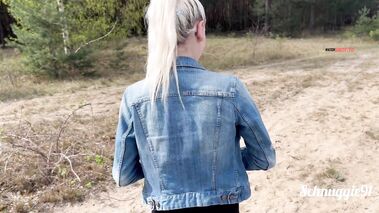 Mein erster Wald-Fick! Fast erwischt worden beim Outdoor-Date!! mit schnuggie91